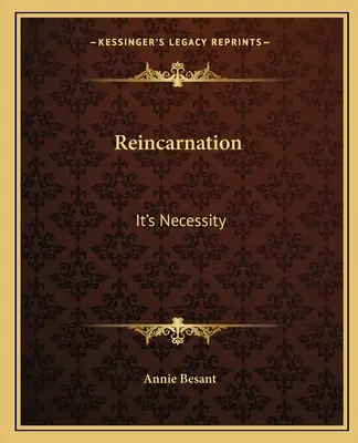 La réincarnation : Sa nécessité - Reincarnation: It's Necessity