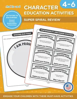 Activités d'éducation au caractère 4-6 - Character Education Activities Grades 4-6