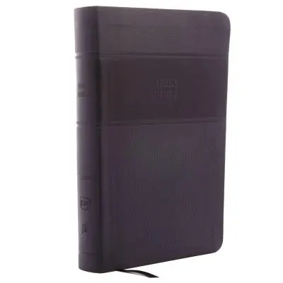 KJV, Bible de référence, format personnel, impression géante, similicuir, noir, indexé, édition en lettres rouges - KJV, Reference Bible, Personal Size Giant Print, Imitation Leather, Black, Indexed, Red Letter Edition