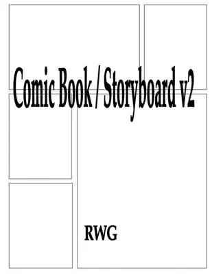 Bande dessinée / Storyboard v2 : 200 pages 8.5 X 11 - Comic Book / Storyboard v2: 200 Pages 8.5 X 11