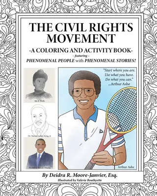 Le mouvement des droits civiques : Un livre de coloriage et d'activités - The Civil Rights Movement: A Coloring and Activity Book