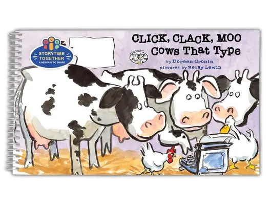 Click, Clack, Moo : Les vaches qui tapent (Édition Storytime Together) - Click, Clack, Moo: Cows That Type (Storytime Together Edition)