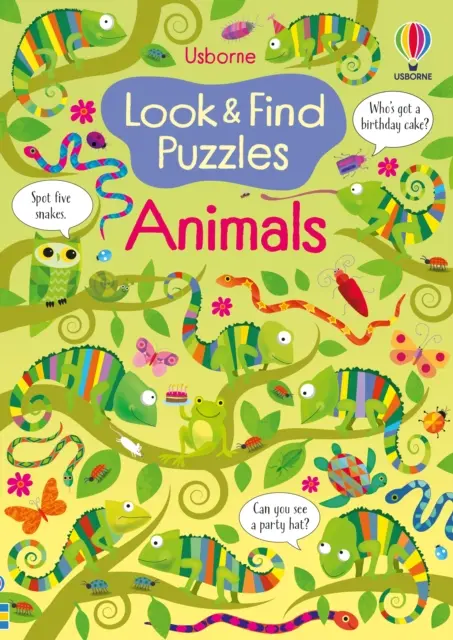 Cherchez et trouvez des puzzles sur les animaux - Look and Find Puzzles Animals