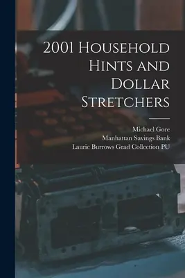 2001 Conseils ménagers et allègements fiscaux - 2001 Household Hints and Dollar Stretchers