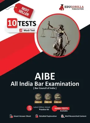 AIBE Book 2023 : All India Bar Examination Conducted by Bar Council of India - 10 Full Length Mock Tests (1000 Solved Questions) with F - AIBE Book 2023: All India Bar Examination Conducted by Bar Council of India - 10 Full Length Mock Tests (1000 Solved Questions) with F