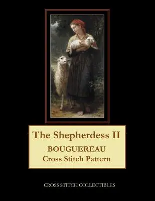 La bergère II : Modèle de point de croix Bouguereau - The Shepherdess II: Bouguereau Cross Stitch Pattern
