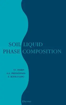 Composition de la phase liquide du sol - Soil Liquid Phase Composition