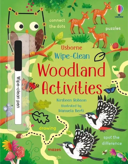 Activités forestières effaçables - Wipe-Clean Woodland Activities