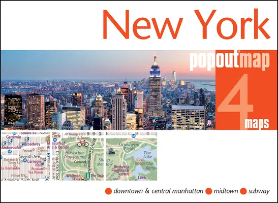 New York carte popout - New York Popout Map