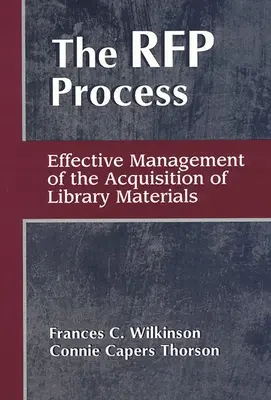Processus d'appel d'offres : Gestion efficace de l'acquisition des documents de bibliothèque - RFP Process: Effective Management of the Acquisition of Library Materials