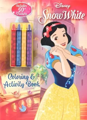Disney : Blanche-Neige à colorier avec des crayons de couleur - Disney: Snow White Coloring with Crayons