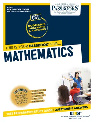 Mathématiques (Cst-22) : Passbooks Study Guide Volume 22 - Mathematics (Cst-22): Passbooks Study Guide Volume 22