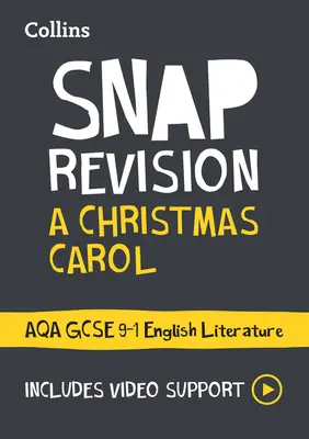 A Christmas Carol : Aqa GCSE 9-1 English Literature Text Guide : Idéal pour l'apprentissage à domicile, les examens de 2022 et 2023 - A Christmas Carol: Aqa GCSE 9-1 English Literature Text Guide: Ideal for Home Learning, 2022 and 2023 Exams