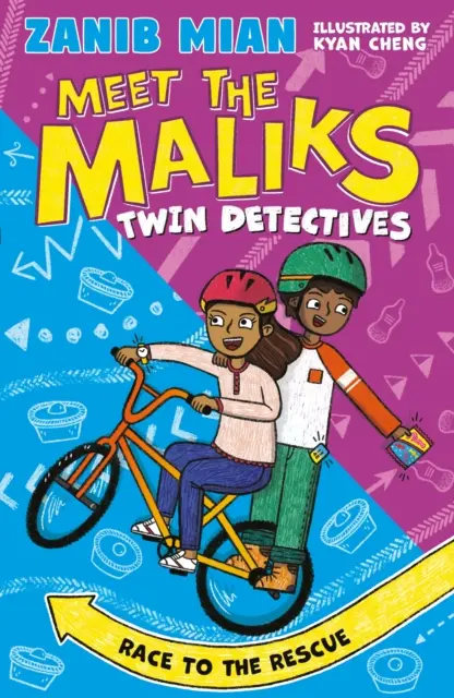À la rencontre des Maliks - Détectives jumeaux : La course au sauvetage - Livre 2 - Meet the Maliks  Twin Detectives: Race to the Rescue - Book 2