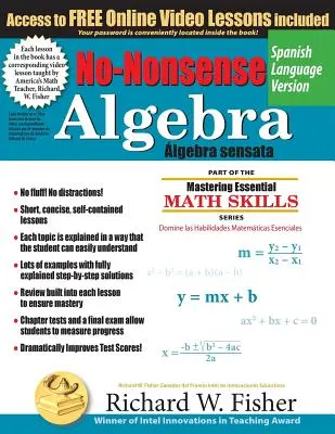 Algèbre sans prétention, version espagnole - No-Nonsense Algebra, Spanish Language Version