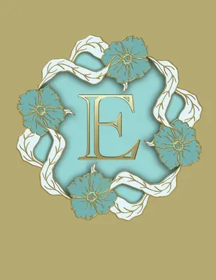 E : 100 Pages 8.5 X 11 Monogram Notebook College Ruled Line Paper - E: 100 Pages 8.5 X 11 Monogram Notebook College Ruled Line Paper