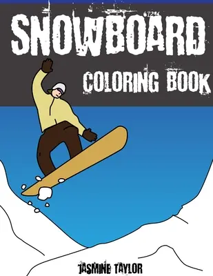Livre de coloriage Snowboard - Snowboard Coloring Book