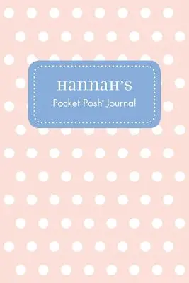 Journal de poche 'Posh' de Hannah, à pois - Hannah's Pocket Posh Journal, Polka Dot