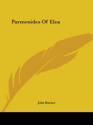 Parménide d'Élée - Parmenides Of Elea