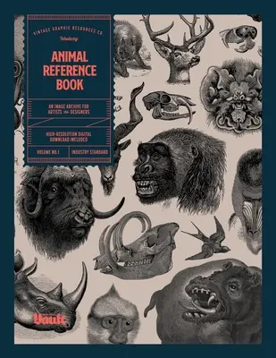 Livre de référence sur les animaux pour les tatoueurs, les illustrateurs et les designers - Animal Reference Book for Tattoo Artists, Illustrators and Designers