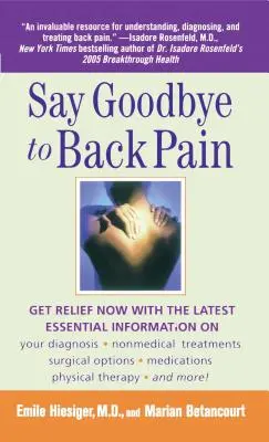 Dites adieu au mal de dos - Say Goodbye to Back Pain