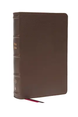Kjv, Personal Size Large Print Single-Column Reference Bible, Genuine Leather, Brown, Red Letter, Comfort Print : Sainte Bible, version King James - Kjv, Personal Size Large Print Single-Column Reference Bible, Genuine Leather, Brown, Red Letter, Comfort Print: Holy Bible, King James Version