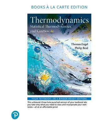 Chimie physique : Thermodynamique, thermodynamique statistique et cinétique - Physical Chemistry: Thermodynamics, Statistical Thermodynamics, and Kinetics