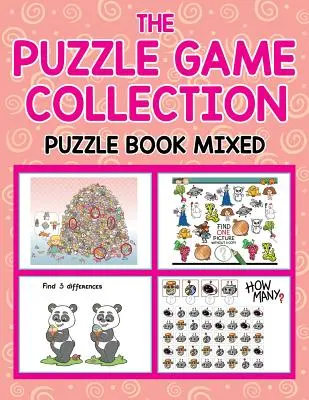 Collection de jeux de puzzle : Livre de Puzzle Mixte - The Puzzle Game Collection: Puzzle Book Mixed