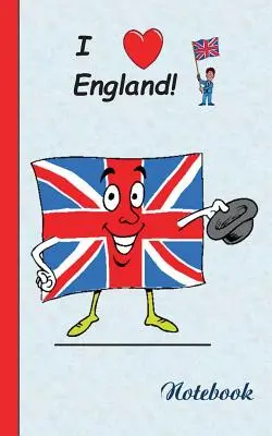 I Love England - Notebook / Notizbuch : Carnet de notes, journal intime, livre de titillation en format de poche / Motiv Notizbuch, Notebook, Einschreibbuch, Tagebuch, Kritzel - I Love England - Notebook / Notizbuch: Notebook, diary, titillation-book in pocket size / Motiv Notizbuch, Notebook, Einschreibbuch, Tagebuch, Kritzel