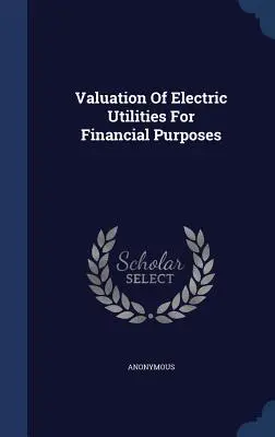 Évaluation des services publics d'électricité à des fins financières - Valuation Of Electric Utilities For Financial Purposes