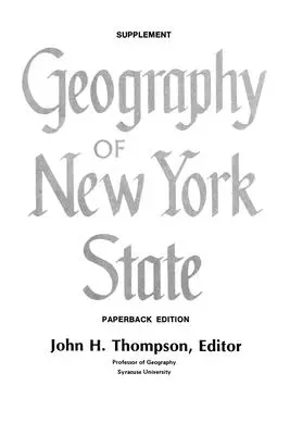 Supplément sur la géographie de l'État de New York - Geography of New York State Supplement