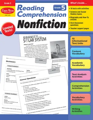 Compréhension de la lecture : Nonfiction, Grade 5 Teacher Resource - Reading Comprehension: Nonfiction, Grade 5 Teacher Resource