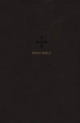 Nrsv, Bible Catholique, Format Standard Personnel, Leathersoft, Noir, Impression Confort : Sainte Bible - Nrsv, Catholic Bible, Standard Personal Size, Leathersoft, Black, Comfort Print: Holy Bible