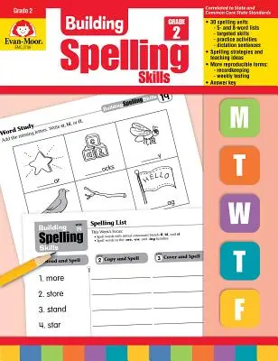 Développer les compétences en orthographe, 2e année - Building Spelling Skills Grade 2