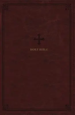Nrsv, Bible catholique, format personnel standard, Leathersoft, rouge, impression confortable : Sainte Bible - Nrsv, Catholic Bible, Standard Personal Size, Leathersoft, Red, Comfort Print: Holy Bible