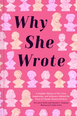 Pourquoi elle a écrit : Une histoire graphique de la vie, de l'inspiration et de l'influence derrière les stylos des écrivaines classiques - Why She Wrote: A Graphic History of the Lives, Inspiration, and Influence Behind the Pens of Classic Women Writers