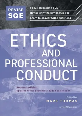 Révision de l'éthique et de la conduite professionnelle du SQE - Revise SQE Ethics and Professional Conduct