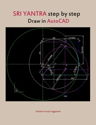 Sri Yantra pas à pas dessiné dans AutoCAD - Sri Yantra step by step draw in AutoCAD