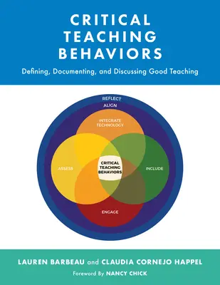 Comportements critiques de l'enseignement : Définir, documenter et discuter d'un bon enseignement - Critical Teaching Behaviors: Defining, Documenting, and Discussing Good Teaching