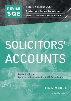 Réviser les comptes des avocats de la SQE - Revise SQE Solicitors' Accounts