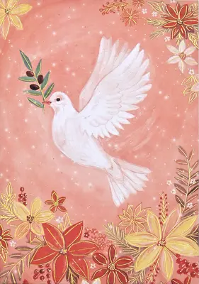 Wings of Peace Small Boxed Holiday Cards (en anglais) - Wings of Peace Small Boxed Holiday Cards