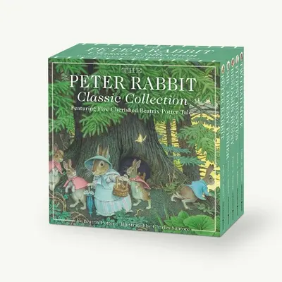 La collection classique de Peter Rabbit (l'édition révisée) : Un coffret de livres de société comprenant Peter Rabbit, Jeremy Fisher, Benjamin Bunny, deux méchantes souris, une souris de l'école, une souris de l'école et une souris de l'école. - The Peter Rabbit Classic Collection (the Revised Edition): A Board Book Box Set Including Peter Rabbit, Jeremy Fisher, Benjamin Bunny, Two Bad Mice, a