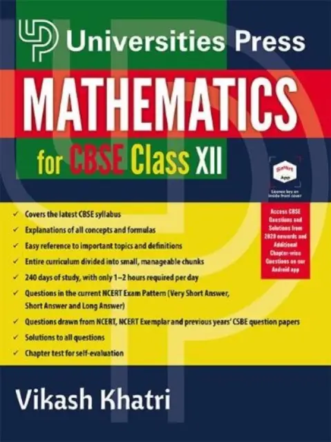 Mathématiques pour la classe XII du Cbse - Mathematics for Cbse Class XII