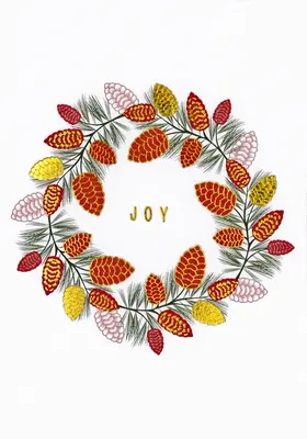 Boughs of Joy - Petites cartes de vœux en boîte - Boughs of Joy Small Boxed Holiday Cards