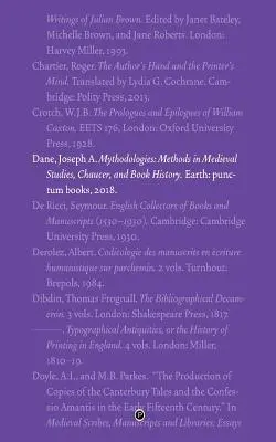 Mythodologies : Méthodes en études médiévales, Chaucer et histoire du livre - Mythodologies: Methods in Medieval Studies, Chaucer, and Book History