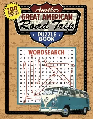 Another Great American Road Trip Puzzle Book (en anglais) - Another Great American Road Trip Puzzle Book