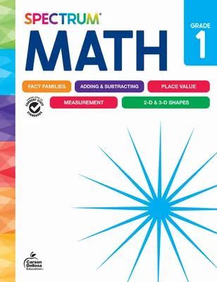 Spectrum Math Workbook, Grade 1