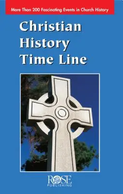 Brochure sur la chronologie de l'histoire chrétienne - Christian History Time Line Pamphlet