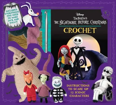 Le cauchemar avant Noël de Disney Tim Burton au crochet - Disney Tim Burton's The Nightmare Before Christmas Crochet