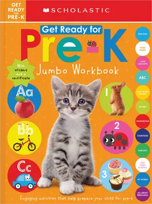 Get Ready for Pre-K Jumbo Workbook : Scholastic Early Learners - Get Ready for Pre-K Jumbo Workbook: Scholastic Early Learners